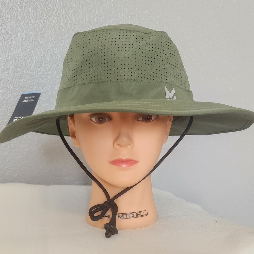 Mission Cooling Hat Bronze Green Lightweight Boonie Safari